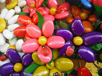 assorted-color artificial flowers thumbnail