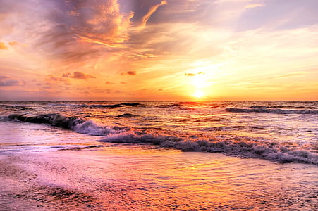 sea at sunset thumbnail