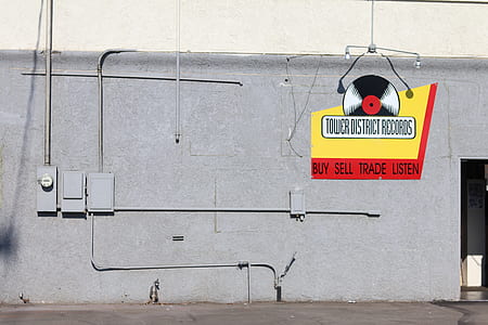 Tower District Records painting thumbnail