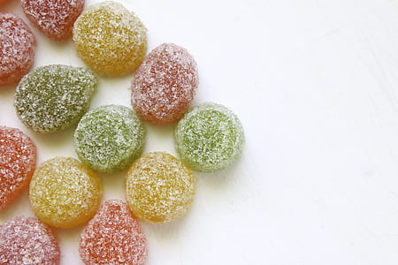 jelly candies with sugar coats thumbnail
