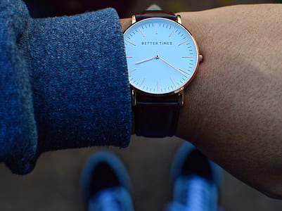 person's watch at 8:22 time thumbnail