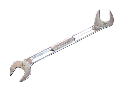 silver open wrench thumbnail