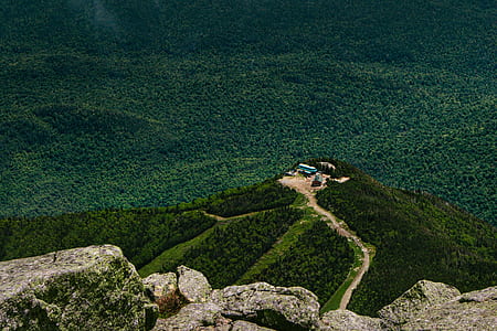 road, landscape, rocks, forest thumbnail