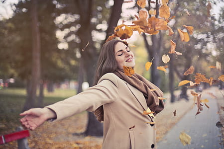 Woman In Brown Coat thumbnail