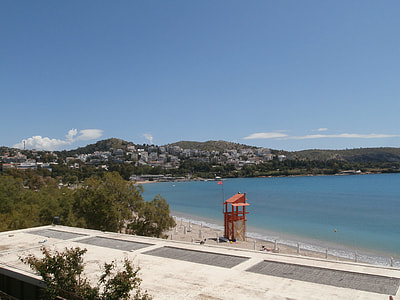 Beach in Vouliagmeni in Athens, Greece thumbnail
