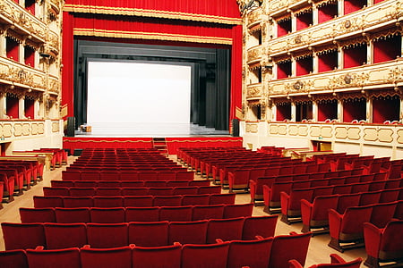 empty seats inside theater thumbnail