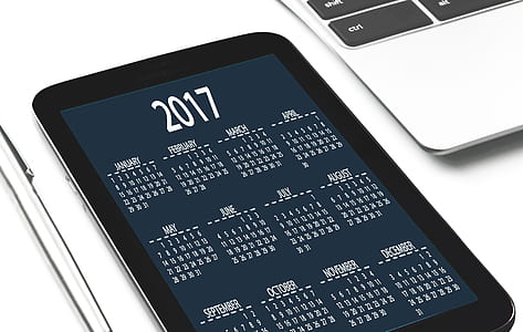 date, tablet, calendar, display thumbnail