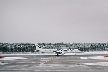 white Finnair of runaway thumbnail
