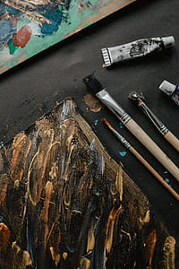 Painting with Brush and Acrylic Paintings thumbnail