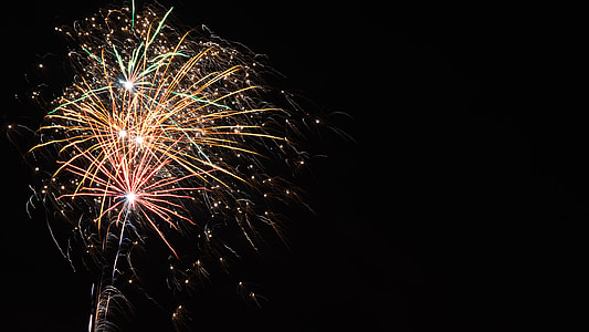 fireworks during night time thumbnail