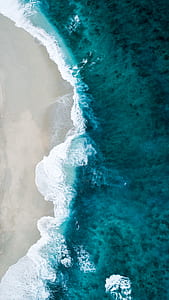 aerial, ocean, coast, shore thumbnail