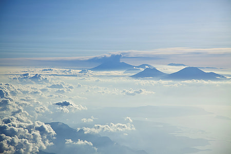 Skyscape above the Clouds in Indonesia thumbnail
