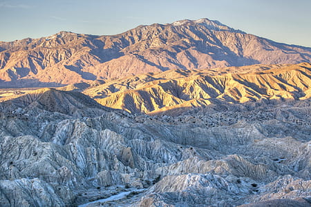 aerial photo of mountain thumbnail