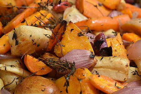 closeup photo of cooked vegetables thumbnail