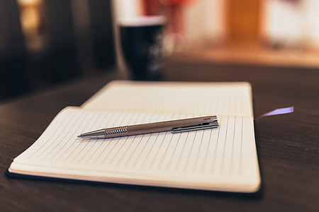 Coffee, Notebook and Pen thumbnail