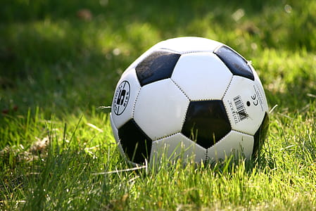 soccer ball on green grasses during daytime thumbnail