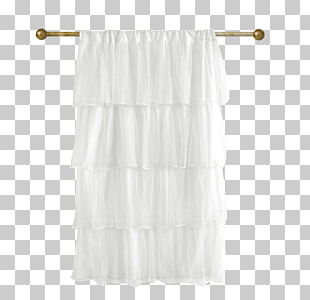 Curtain Textile Polyvore Drapery Drapes 2 White Curtains Png