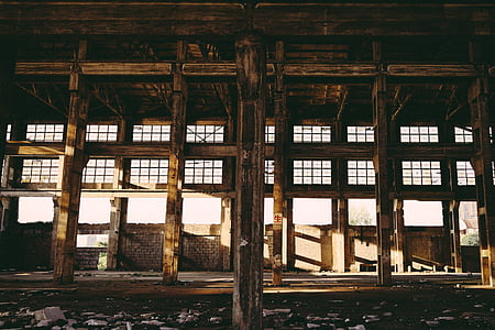 abandoned unfinished building interior taken during daytime thumbnail