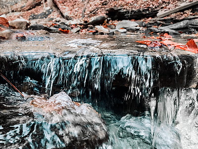 clear waterfalls with rocks thumbnail