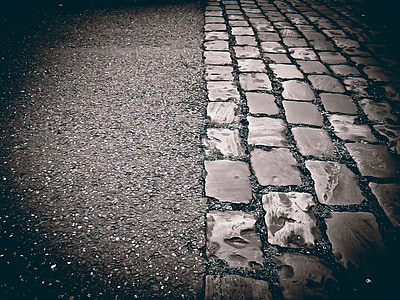 gray concrete pathway with concrete bricks thumbnail