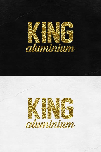 Gold text effects psd file