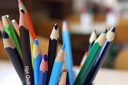 close-up photography of colored pencils thumbnail