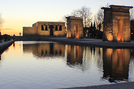 ancient temple during sunset thumbnail