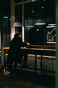 man sitting on chair thumbnail