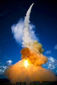 rocket flying above with smoke thumbnail
