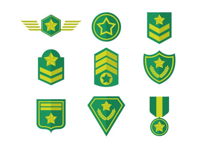 Free Army Badges Vector Ai Svg Eps File Free Graphics Uihere