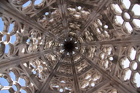architectural and low angle photography of gray tower thumbnail