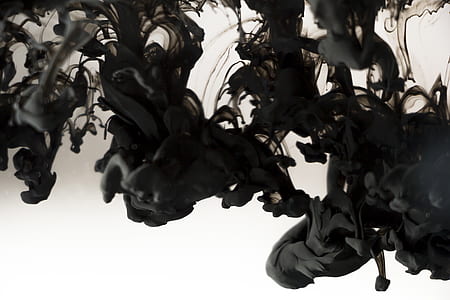 abstract, black, paint, smoke thumbnail