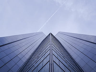 low angle photography of high-rise building thumbnail