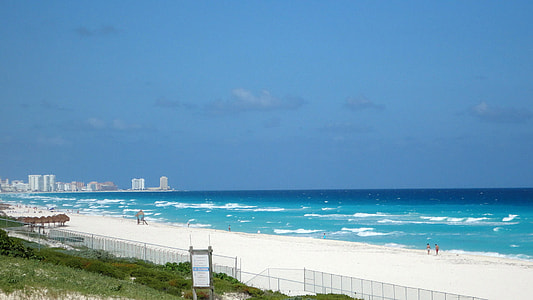 Seaside Landscape and scenery in Cancun, Mexico thumbnail