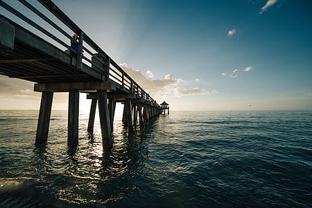 Photography of Sea During Sunset thumbnail