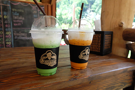 Suwancoffee, Green Tea Milk Tea Cold thumbnail