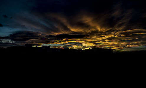 Photography of Clouds during Golden Hour thumbnail