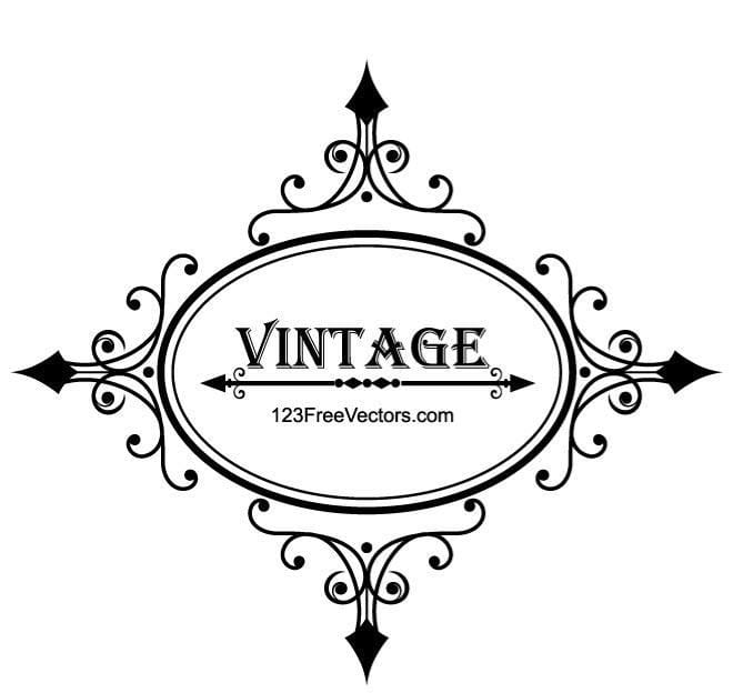 Vintage Frame Vector Graphics Ai Eps File Free
