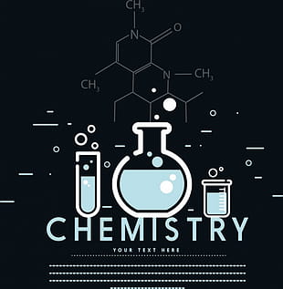 Laboratory Experiment Banner Chemical Reaction Icons Ai Eps File
