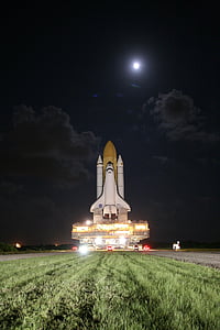 space shuttle on grass thumbnail