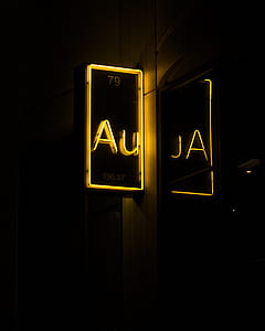 sign, lights, neon, dark thumbnail