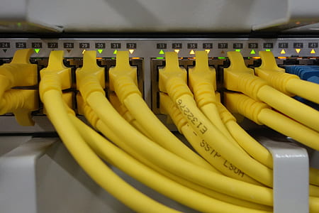 yellow ethernet cables thumbnail