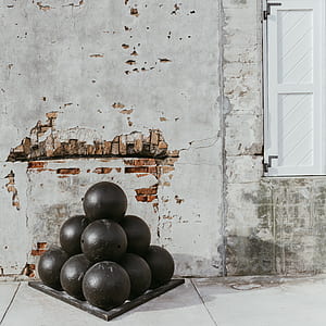 black steel ball lot thumbnail