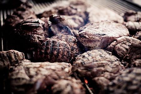 Shallow Focus Photography Of Grilled Meat thumbnail