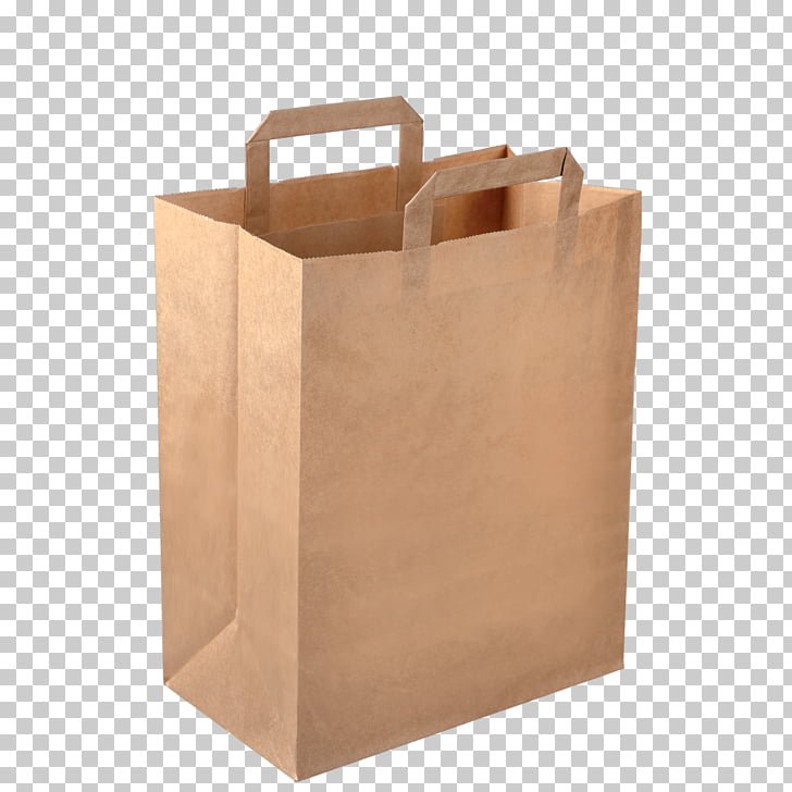 Paper bag Kraft paper Packaging and labeling, paper bag, brown paper bag PNG clipart