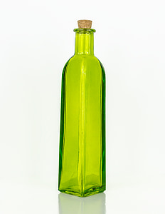 translucent green glass bottle thumbnail