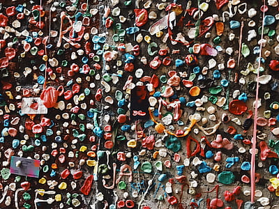 close-up of assorted-color shell thumbnail
