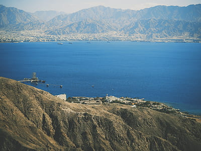 aerial view of body of water thumbnail
