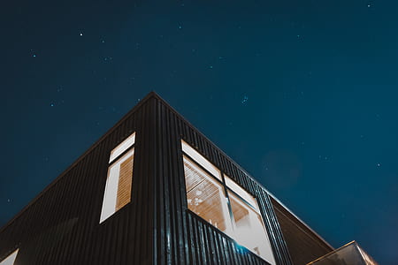 low angle photo og brown house thumbnail
