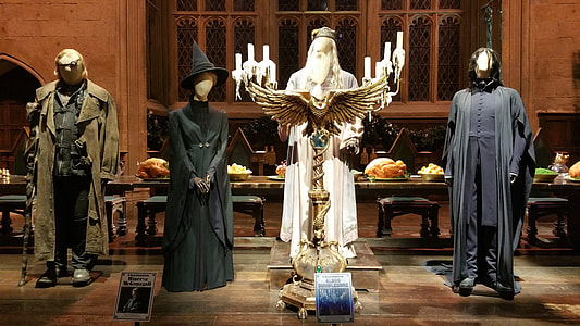 four Harry Potter character costumes thumbnail